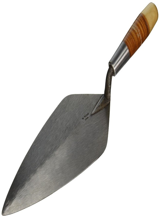 Kraft Tool RO316-12 12" Narrow London Brick Trowel w/Leather Handle - Image 1