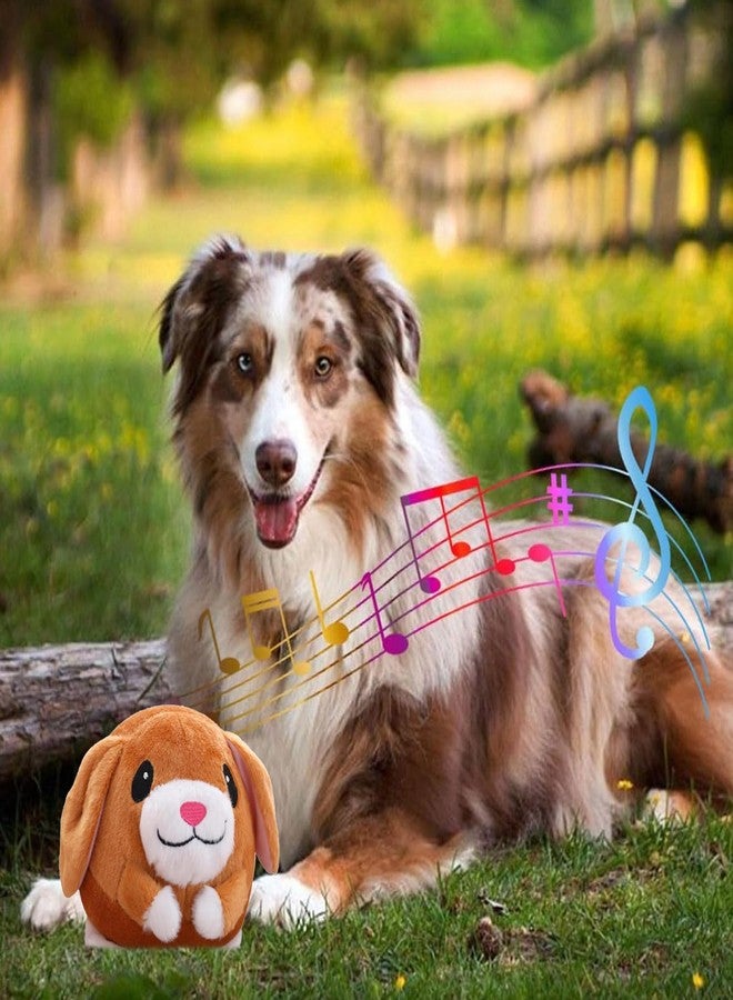 OTXKXBLP Active Moving Plush Toy, Interactive Pet Bouncing Balls, USB Rechargeable Sound Electronic Dog Toy, Cute Squeaky Pig Dog Toy - Image 4