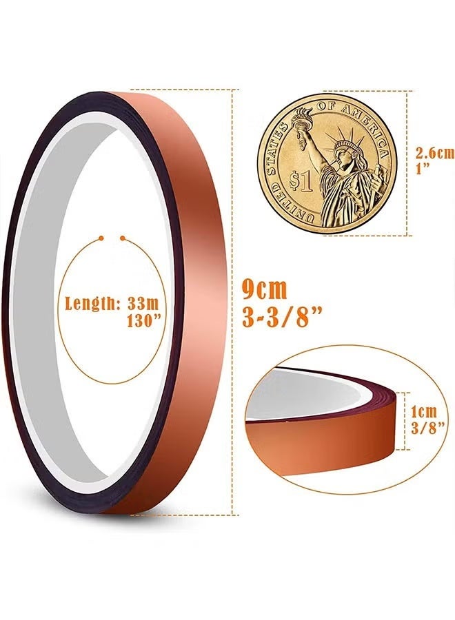 جيفت ٦ عبوات من شريط حراري للضغط الحراري، شريط نقل حراري مقاوم للحرارة - Image 4