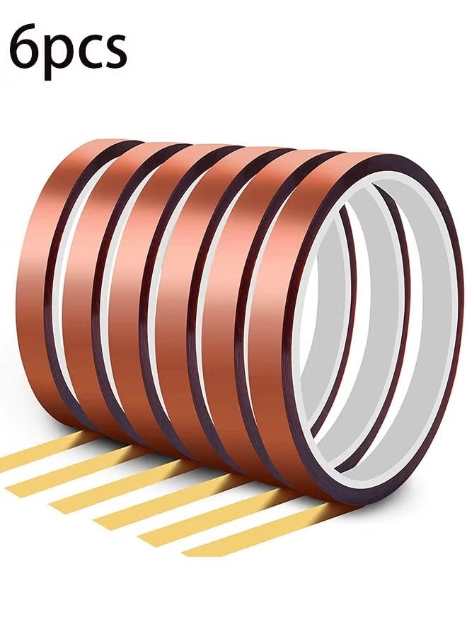 جيفت ٦ عبوات من شريط حراري للضغط الحراري، شريط نقل حراري مقاوم للحرارة - Image 1