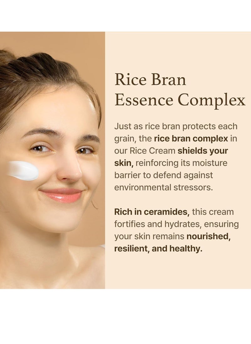 I'M FROM Rice Cream, 41% Bran Extract with Ceramides | Improves Skin's Moisture Barrier by Im From  - Image 3