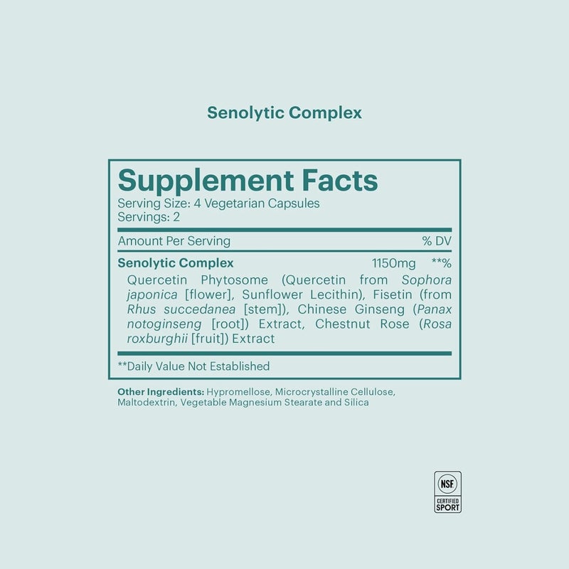 ELYSIUM Format Immune Support Supplement  Vitamin C Supplement Immunity Support Immune Defense Intermittent Senolytic Complex Immune Support for Adults Complete Immunity Supplement  60ct - Image 5