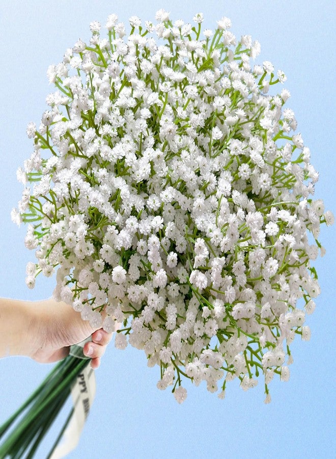 Cherica 36 Pcs Babys Breath Artificial Flowers, Baby Breath Flowers Artificial Bulk Long Stem Fake Babies Breath Faux Gypsophila White Flowers Artificial for Decoration Wedding Decor - Image 4