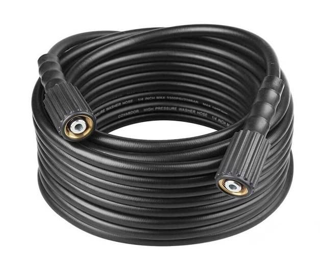 Digital Craft Digital Craft Pressure Washer Hose Pipe 170Bar 2465PSI M2215 14mm High Pressure Washer Hose Spray Water Pressure Washer Pipe3Pc Filter ConnectorPipe Joint Connector M22  - Image 2