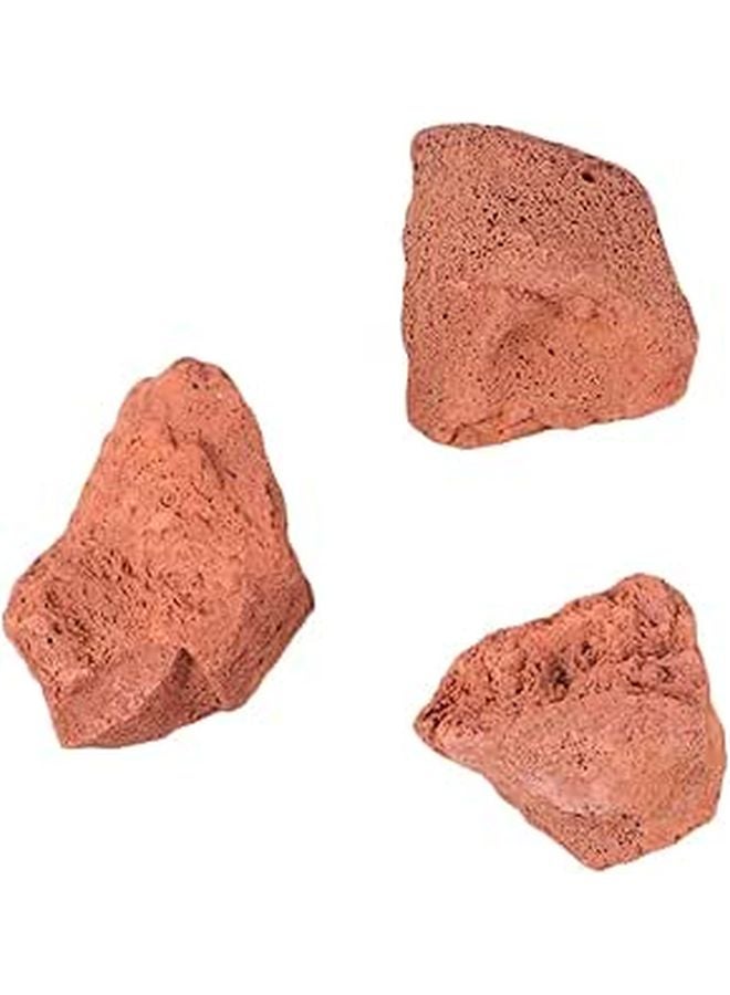 الحصى الطبيعي من الحجر البركاني لحوض السمك 450 جرام صخور الزيوليت ديكور حوض أسماك المياه العذبة - Image 1