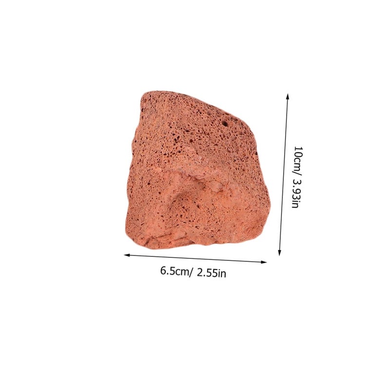الحصى الطبيعي من الحجر البركاني لحوض السمك 450 جرام صخور الزيوليت ديكور حوض أسماك المياه العذبة - Image 5
