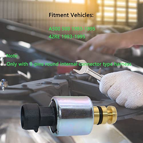 KEJSTED A500 40RH 42RH 42RE 44RE Governor Pressure Transducer Sensor 3-Pin Round Connector Compatible with 93-95 Jeep Grand Cherokee 56027562 12415A - Image 5