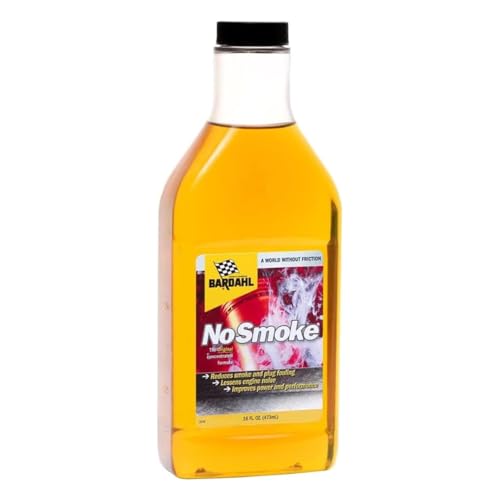 Bardahl No Smoke Motor Oil Additive - Engine Treatment for Oil Burning and Excessive Exhaust Smoke - Stop Smoke and Quiet Noisy Engines While Lowering Emissions - 16 fl oz (1 Pack) - Image 1