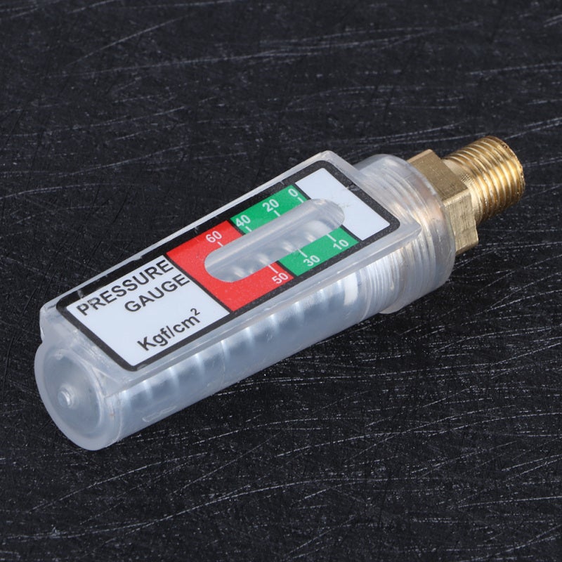 Sprayer Pressure Gauge 22-26 Type Cylinder Plunger Pump Compatible High-Quality Plastic + Copper Material - Corrosion Resistant Durable Automatic Pressure Relief Gauge for Agricultural Farming Pestici - Image 3