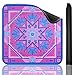 Jongyance Printed Learning Mahjong Mat 33x33 with Black Carrying Bag AntiSlip NoiseReducing Mahjong Table Mat for MahjonggPoker Board Games Dominoes and Card - Image 2