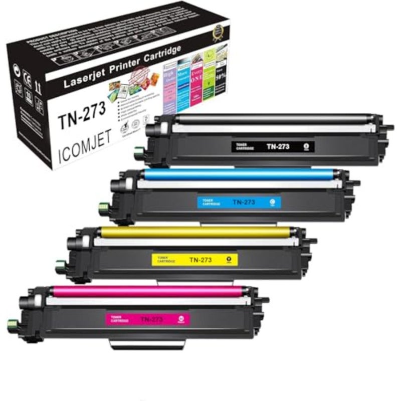 استبدال خرطوشة الحبر المتوافقة لـ TN-273 TN273 tn247 يستخدم لـ Brother MFC-L3770CDW MFC-L3750CDW MFC-L3710CW HL-L3290CDW HL-L3270CDW HL-L3210CW HL-L3230CDW DCP-L3510CDW HL-L3230CDN - Image 1
