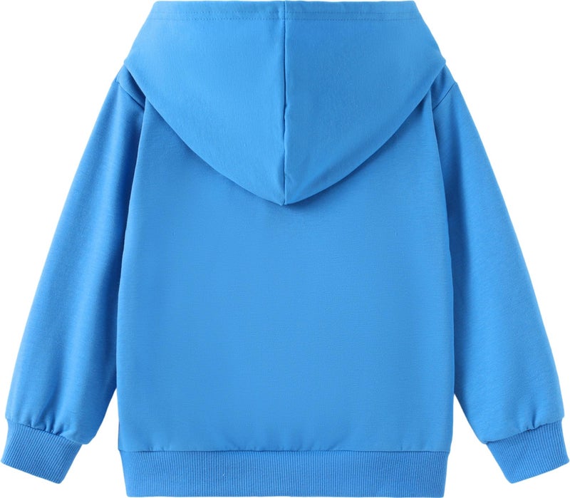 Marvel Sweatshirt Captain America Cardigan Zipper Hoodies Kids Blue Zip Up Hoodie Lightweight Hoodie for Halloween Outfit Christmas Hooded Shirt Boys Apparel Kids Playwear Child Casual Cloth 4-5 Years - Image 3