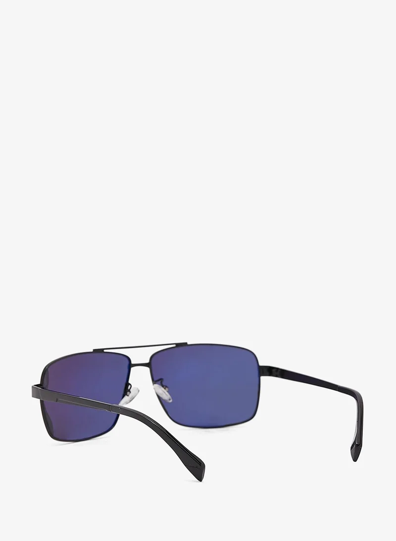 Robert Wood Polarized  Rectangular Sunglasses