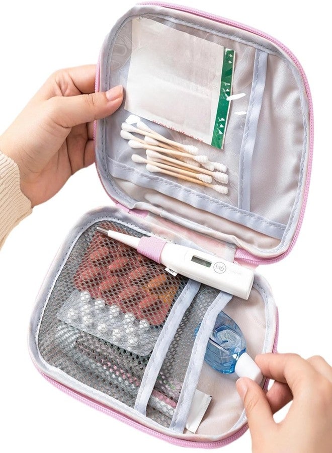 HOMENITY حقيبة إسعافات أولية فارغة من هومينيتي® - قطعة واحدة، حقيبة إسعافات أولية طبية حمراء اللون، حقيبة علاج طوارئ للمسعفين الأوائل، حقيبة إصابات مناسبة لرياض الأطفال، مراكز رعاية الأطفال، الرحلات الميدانية، التخييم، ودور الحضانة. - Image 5