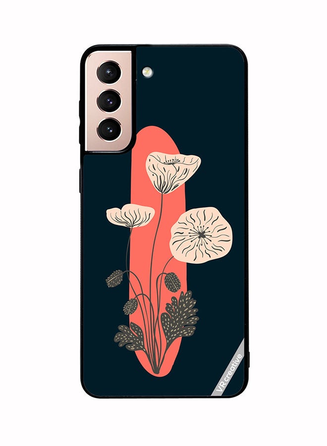VR CREATIVE Protective Case Cover For Samsung Galaxy S21 5G Alphabet I Design Multicolour - Image 1