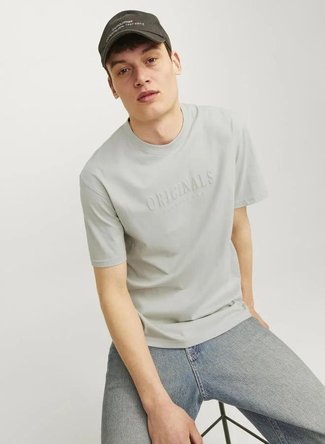 JACK & JONES Logo Detail Crew Neck T-Shirt