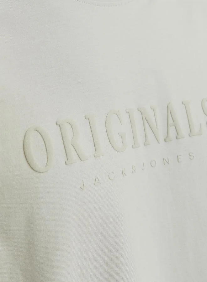 JACK & JONES Logo Detail Crew Neck T-Shirt