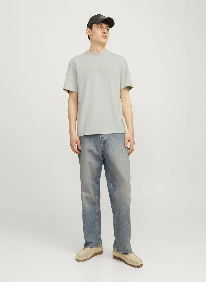 JACK & JONES Logo Detail Crew Neck T-Shirt
