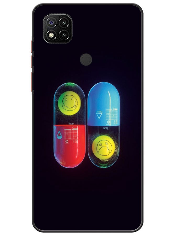 EYE CATCH Protective Case Cover For Xiaomi Redmi 9C Smiley Capsule  - Image 1