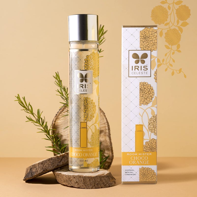 Iris Celeste Room mister, Fragrance Choco Orange-100ml - Image 4