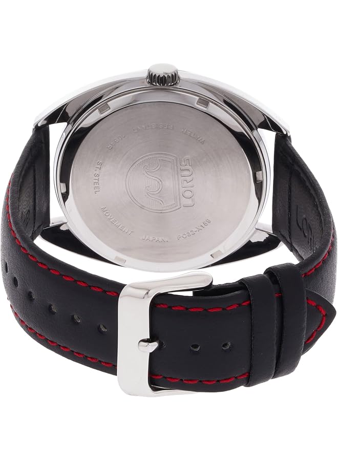 لوراس ساعة رياضية للرجال كوارتز أنالوج بسوار جلدي Rh949Kx8 - Image 2