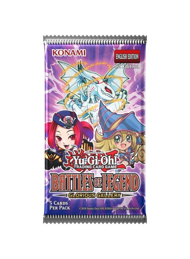 Konami Yu-Gi-Oh! TCG: Battles of Legend: Glorious Gallery Booster Pack (Random 1 Piece) - Image 3