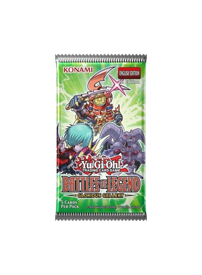 Konami Yu-Gi-Oh! TCG: Battles of Legend: Glorious Gallery Booster Pack (Random 1 Piece) - Image 1