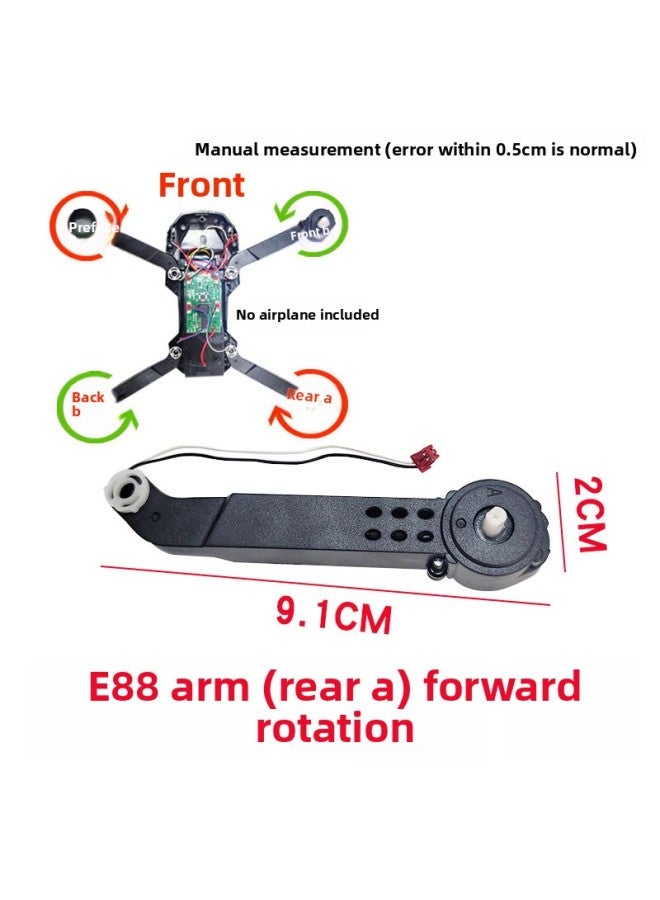 E88 Drone Remote Control Main Version Arm Propeller Protection Frame Battery Remote Control Aircraft Full Set Of Accessories Assembly 