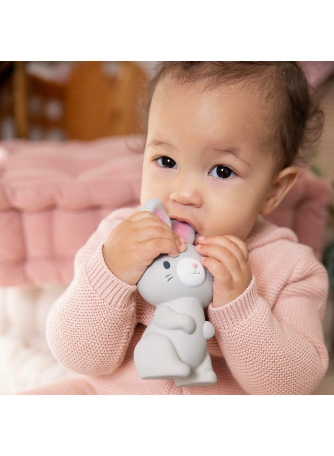 إنجنيونتي عضاضة إنجينيويتي سيلفي من المطاط الطبيعي، مقاس 5.75 بوصة، خالية من مادة BPA، للأطفال من عمر 3 أشهر فما فوق، متعددة الحواس - Image 3