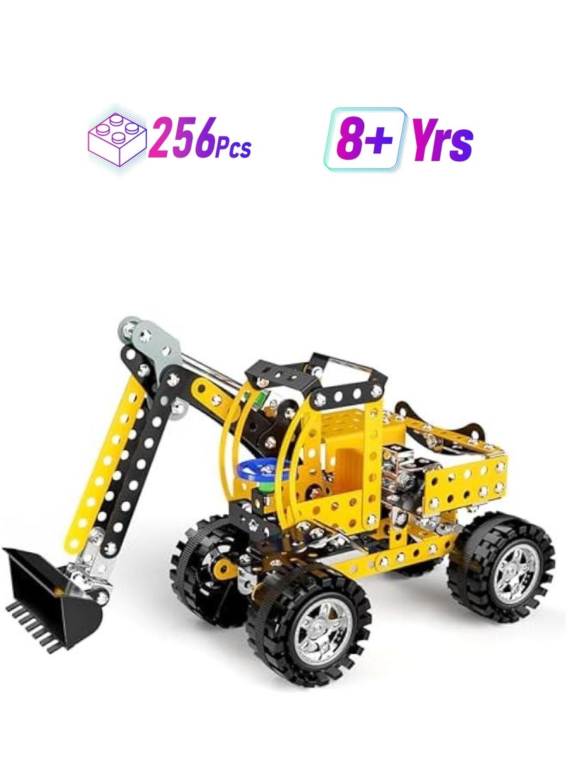Stem Building Projects Toys for Kids Boys 8 9 10 11 12 Year Old, Metal Building Construction Model kit, Building Blocks DIY Toys  - Image 1