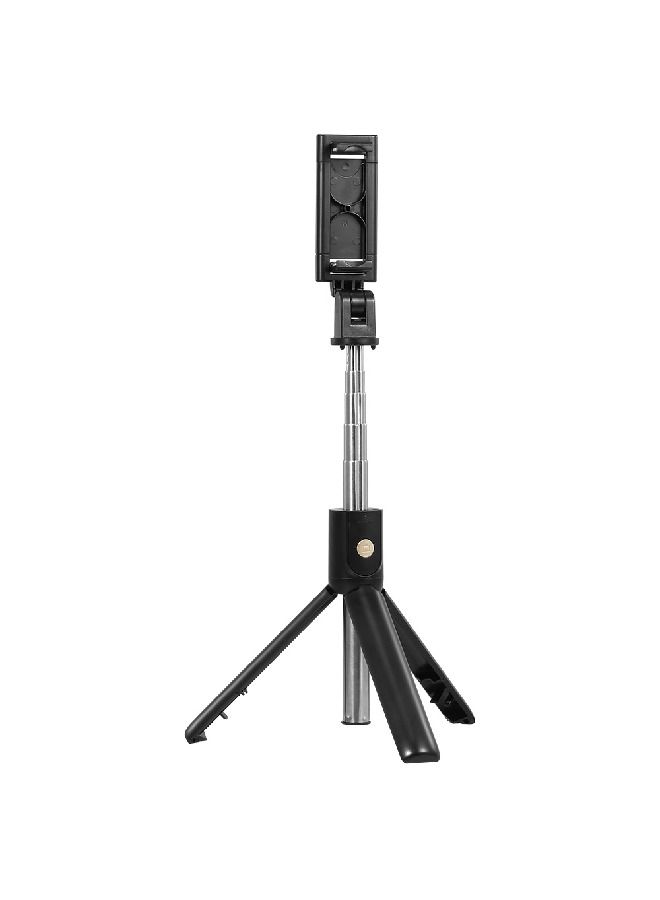 YONK K07 Integrated Tripod BT 4.0 Wireless Selfie Stick for Smart Phone Black - Image 4
