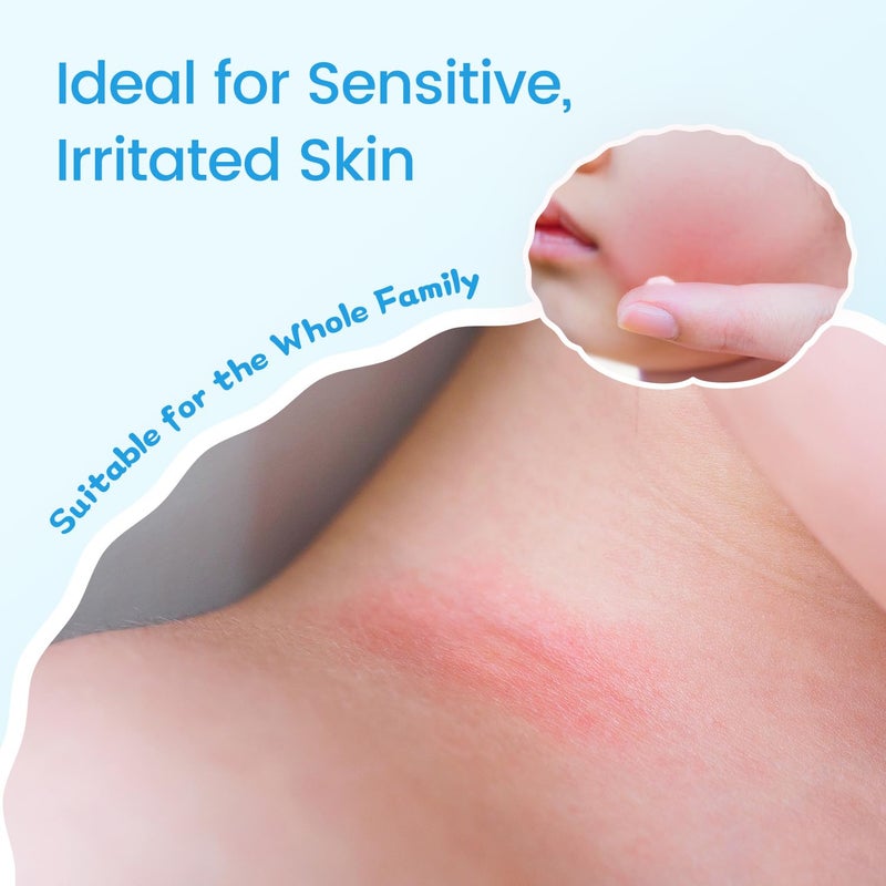 RUNBEN Centella Soothing Gel Cream for Baby Gentle Moisturizer Face Cream for Kids Cica Calming Gel for Sensitive  All Skin Types Sunburn Relief NonFragrance 264 oz - Image 2