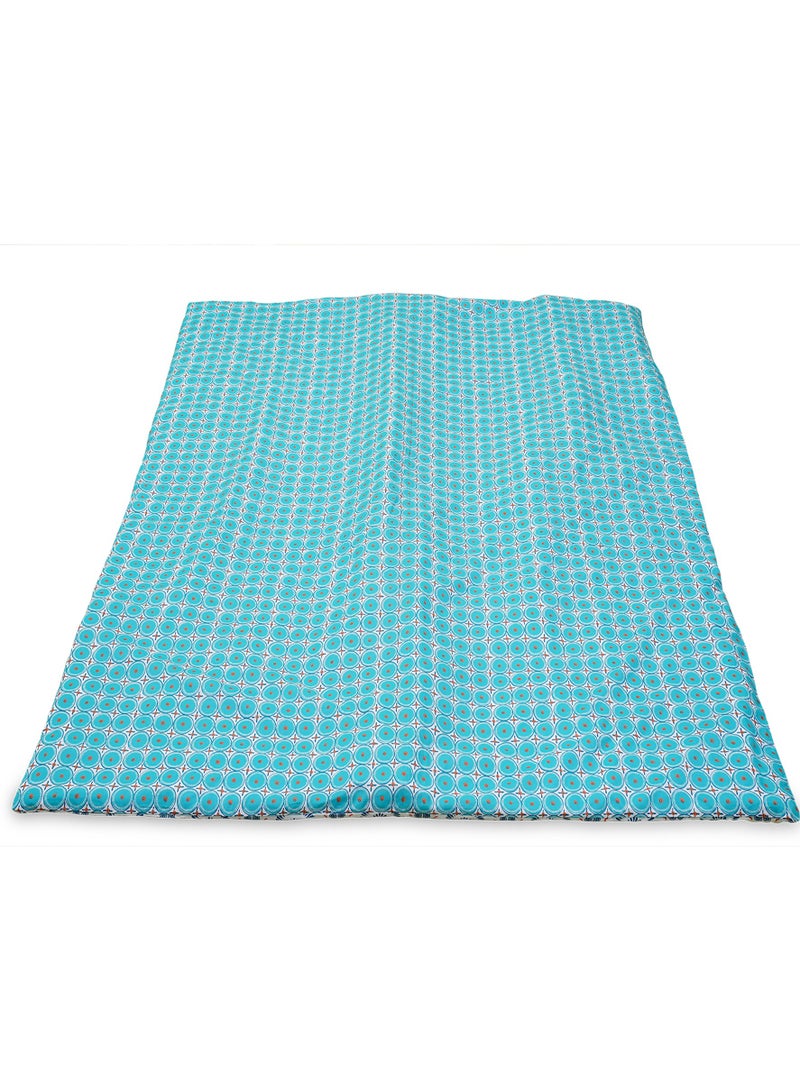 Home-Tex Design 3-Piece Reversible 100% Cotton King Size Duvet Cover Set - Printed - ENERGIE (Duvet Cover 240x200 cm+Pillow Covers 50x80 cm)  - Image 4