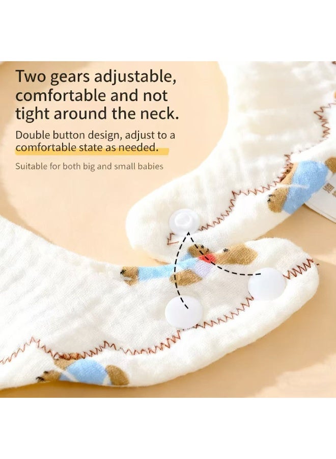 كيريكو البلابي القطني للأطفال من شاش القطن فئة أ، بشاش ٦ طبقات ناعم لمولود جديد - Image 3