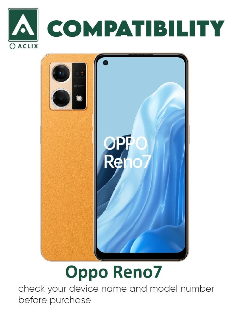 ACLIX 3 Pieces Antistatic ESD Dustproof Premium Quality High Definition Tempered Glass Screen Protector Designed For Oppo Reno7 - Image 3