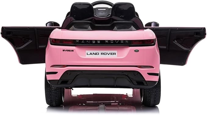 Range Rover Range-Rover 12V Electric Ride-On Car for Kids | Ages 3–8 | Parental Remote Control | MP3 & USB Music Player – Luxury Ride with Rechargeable Battery Pink - Image 4