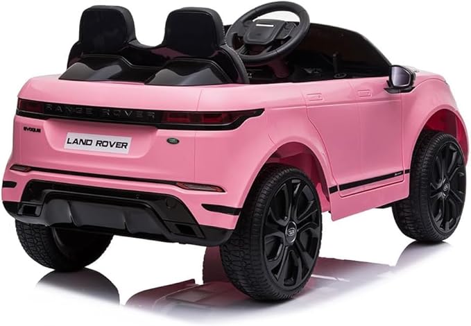 Range Rover Range-Rover 12V Electric Ride-On Car for Kids | Ages 3–8 | Parental Remote Control | MP3 & USB Music Player – Luxury Ride with Rechargeable Battery Pink - Image 3