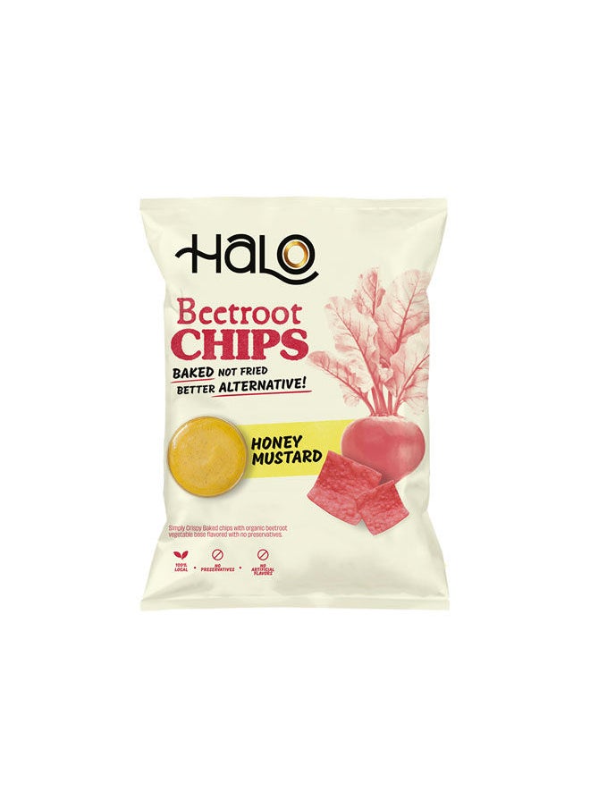 Halo Beetroot Chips Honey Mustard 50 grams 