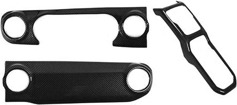 QASULER 3Pc Gear Shift Cover Trim for Jeep - Image 1