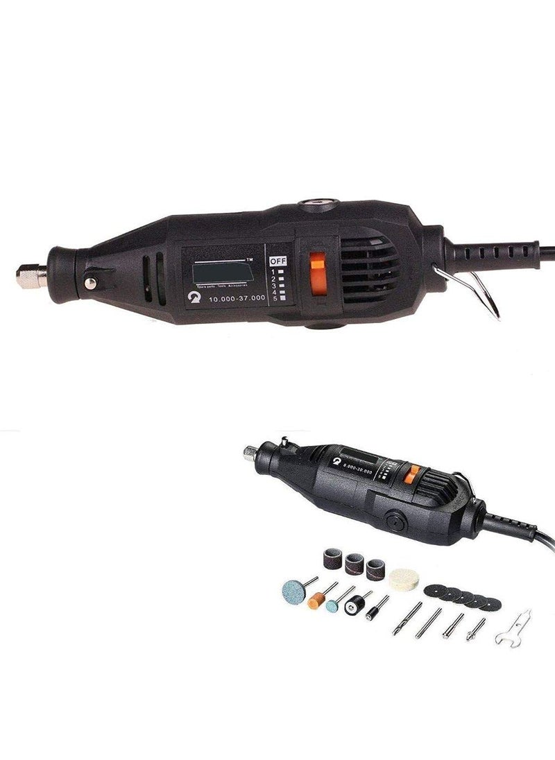 DIY Crafts Diy Crafts CTDIYHI27991 Speed Electric Diy Tools With Safety Glasses and 15 Accessories for Dremel Design No 2 Pack of Accessories for Dremel Multicolor 