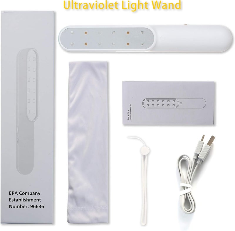 eZthings ® Professional UV-C Light - Green Cleaning - Chemical Free (White) - Image 4