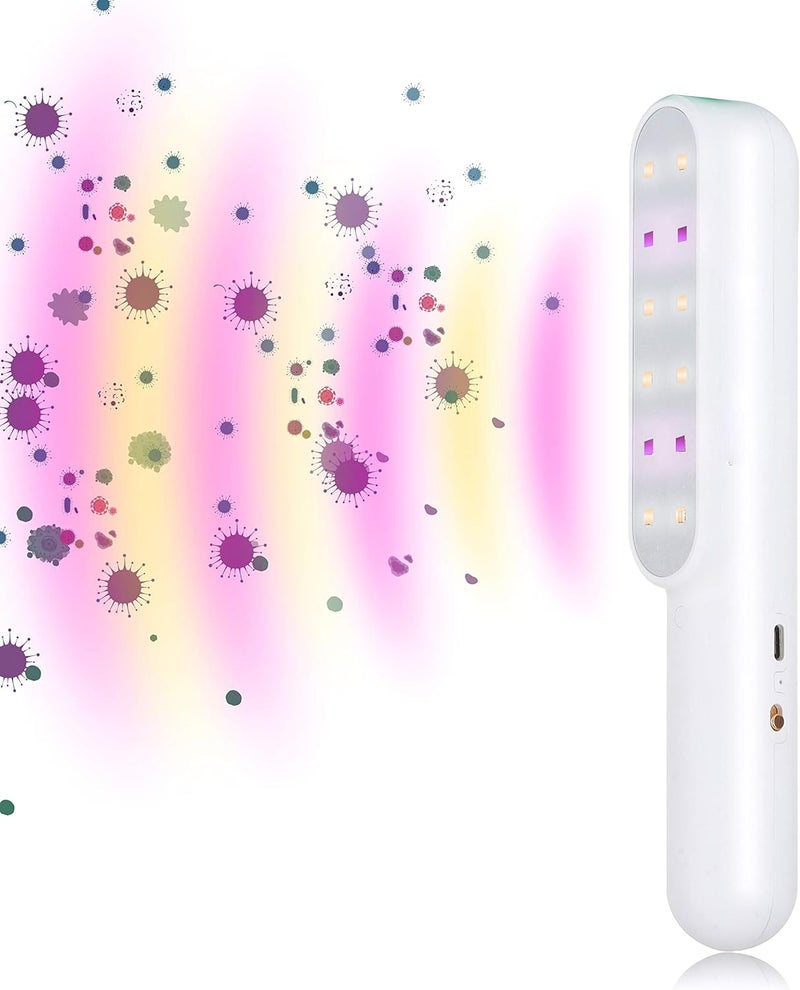 eZthings ® Professional UV-C Light - Green Cleaning - Chemical Free (White) - Image 1