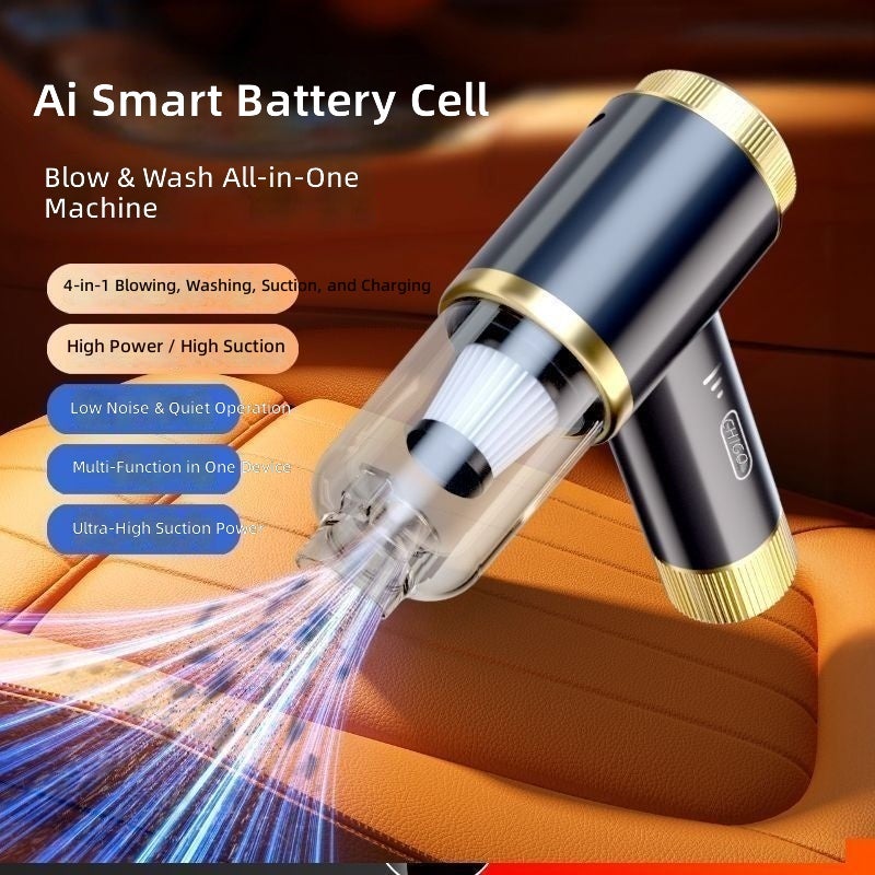 Cafele Car Vacuum Cleaner - Powerful Cordless Handheld with Blowing Function, Dual Use for Car & Home - Image 5