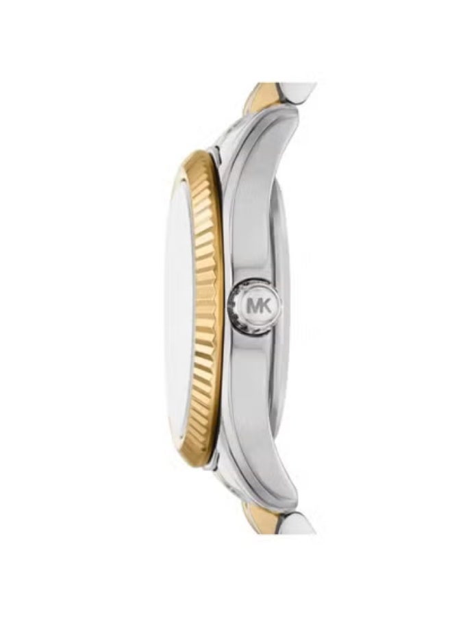 مايكل كورس Women Michael Kors Lexington Watch MK4986 – Green Dial Two-Tone Stainless Steel Bracelet - Image 2