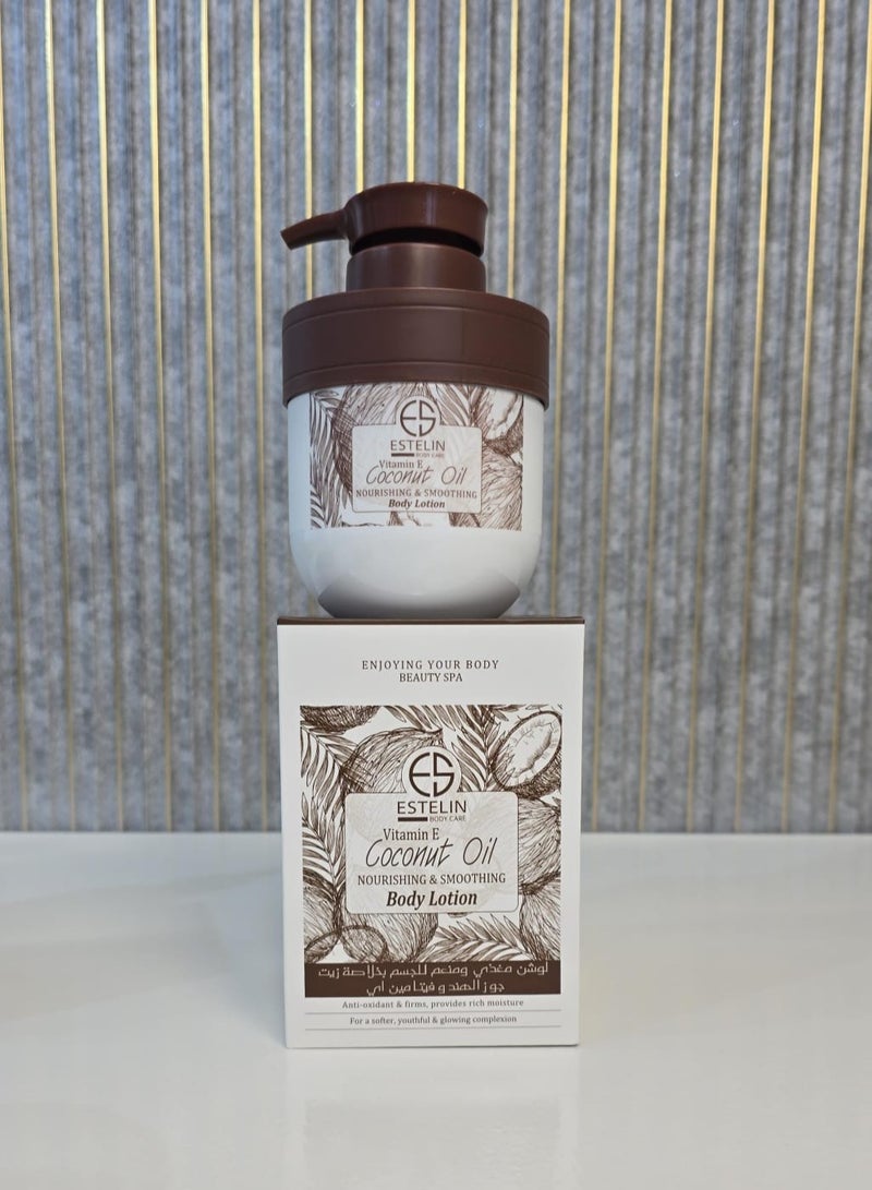 إستيلين مجموعة العناية بالجسم بجوز الهند – 3 قطع (100مل + 300مل + 250مل) لعناية متكاملة وترطيب يدوم - Image 3