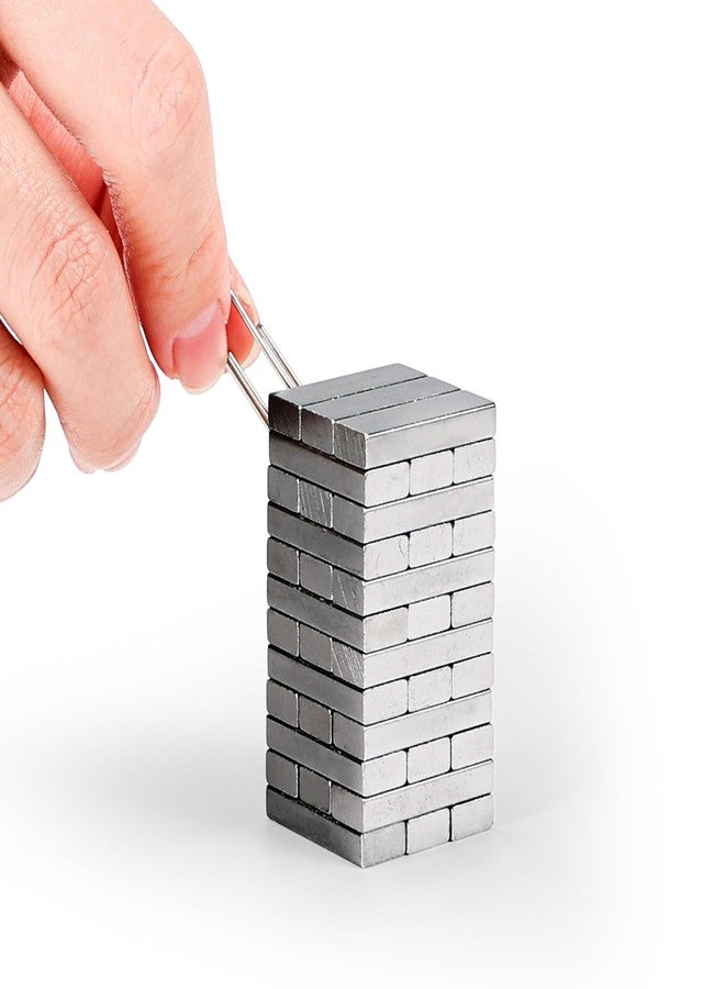 GiftAmaz Super Mini Tumble Tower Game, Metal Stacking Blocks, Tumbling Tower Blocks, 36 PCS Mini Board Game, Party Game for Adults Families, Metal Building Blocks for Kids Ages 6+ - Image 1