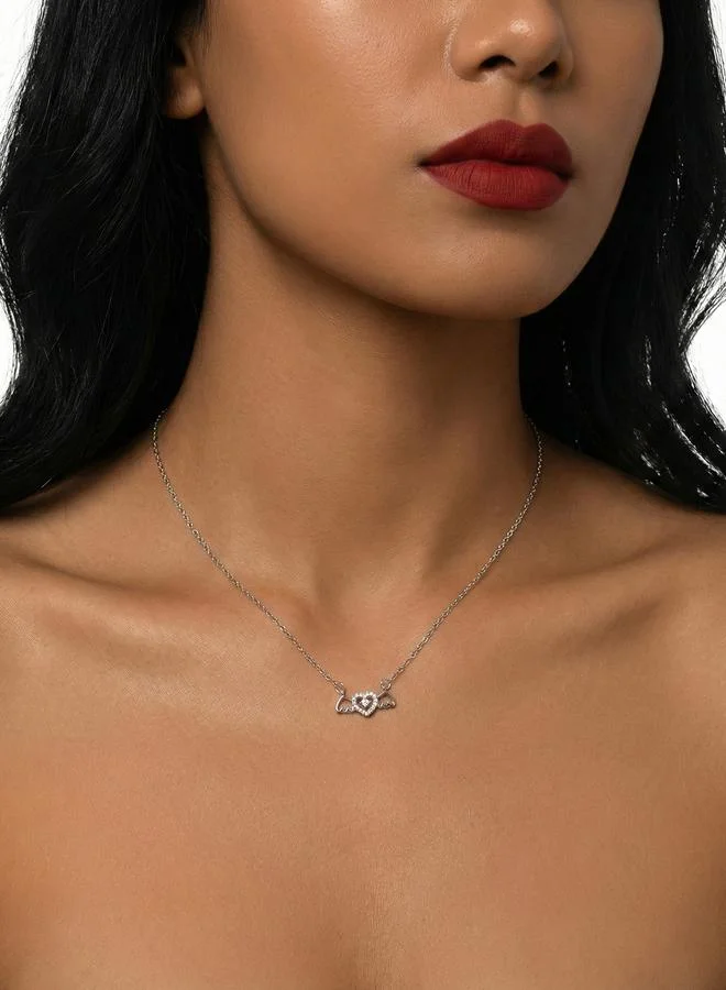 تايك تو Cupids Heart Pendant Necklace