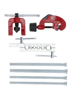 Generic 7 Pcs Premiun Quality Professional Grade Flaring Tool Set Heavy Duty Brake Line Flaring Tool Kit & Swage Tool, Flare Tool with Tubing Straightener or Cutter With Box  Product description  - Image 4
