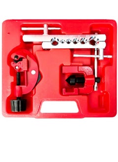 Generic 7 Pcs Premiun Quality Professional Grade Flaring Tool Set Heavy Duty Brake Line Flaring Tool Kit & Swage Tool, Flare Tool with Tubing Straightener or Cutter With Box  Product description  - Image 1
