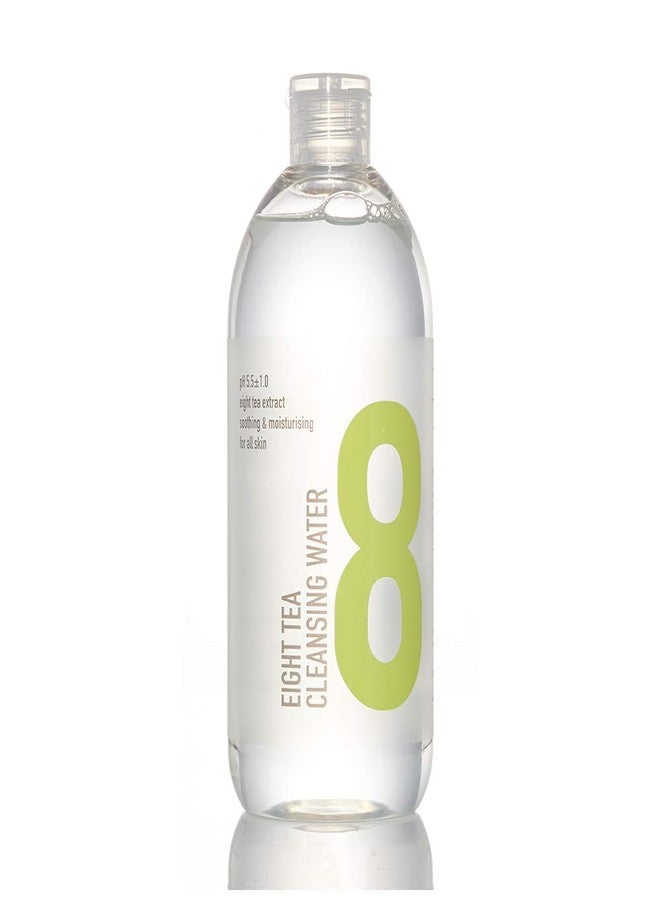 BOM Eight Tea Cleansing Water Makeup Remove Cleansing Water with Tea Extract Soothing Moisturizing Finish for Dry and Sensitive Skin 500mL / 16.9 fl.oz - Image 1